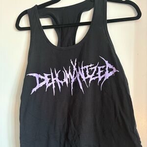 Dehumanized ladies tank